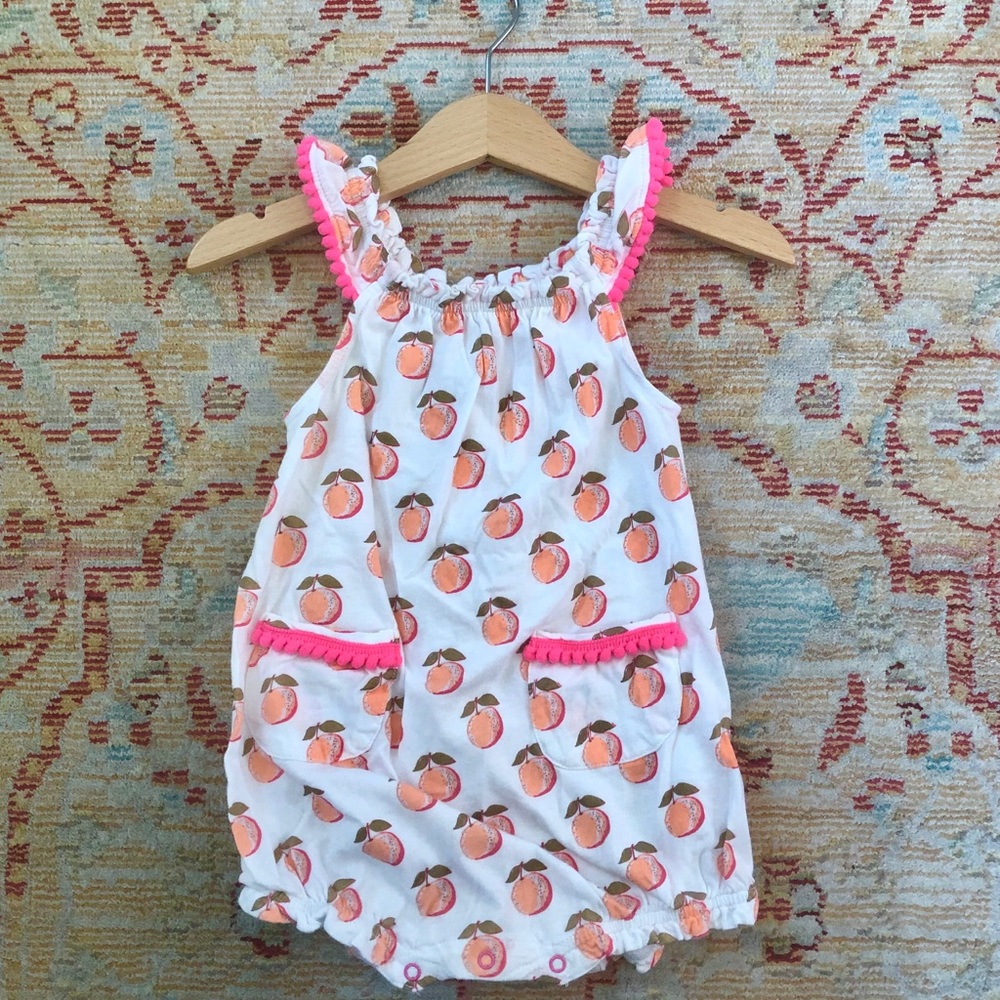 Egg by Susan Lazar “Peaches Keira” romper